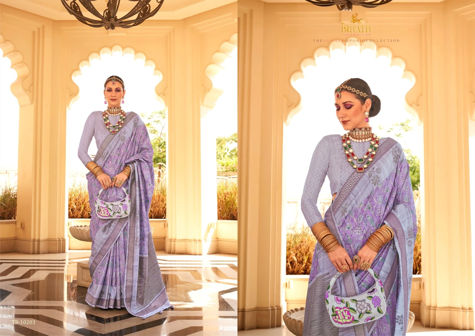 Trirath Savera Super Pv Raw Silk Wholesale Fancy Sarees Catalog — Wholesale Sarees, MPA wholesale from Surat — Photo 2